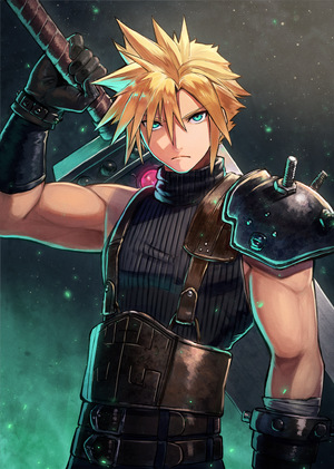 Cloud Strife - Final Fantasy VII - Image by Kobayashi Gen #3023707 -  Zerochan Anime Image Board