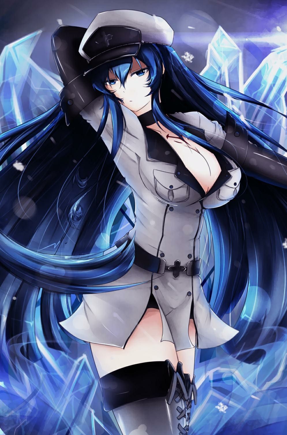 Esdeath Ice Queen Anime Akame Ga Kill Wallpaper, Free Downl…