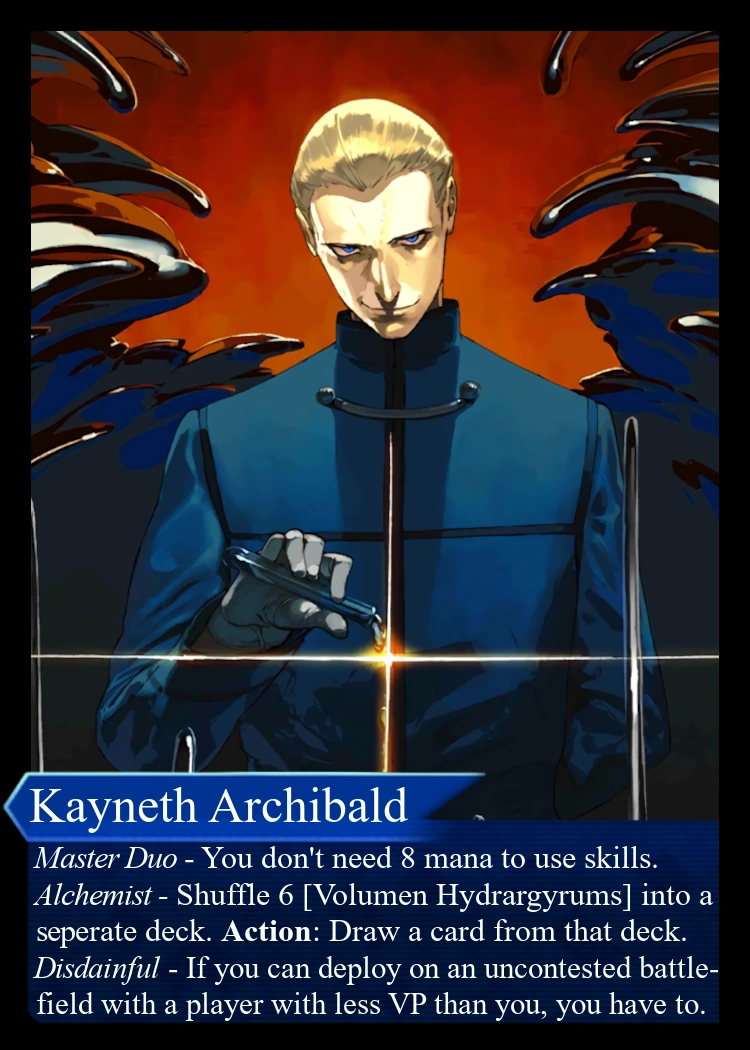 Kayneth Archibald | Fate/Domination Wiki | Fandom
