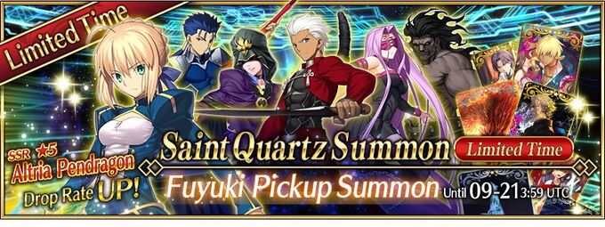 Fuyuki Pickup Summon Us Fate Grand Order Wiki Fandom