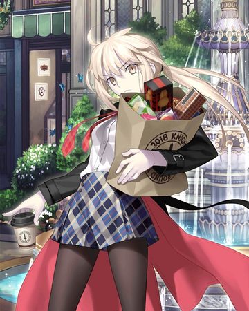 Heroic Spirit Traveling Outfit Artoria Pendragon Alter Fate Grand Order Wiki Fandom Fgo saber servant tier list. heroic spirit traveling outfit artoria