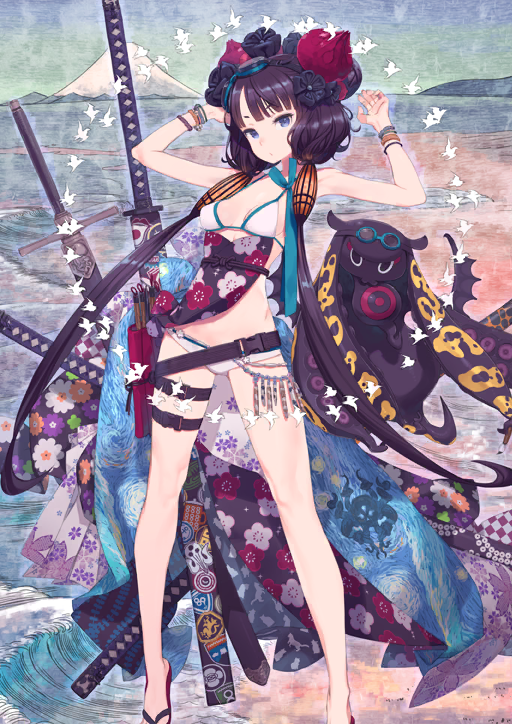 Katsushika Hokusai Saber Fategrand Order Wiki Fandom 9628