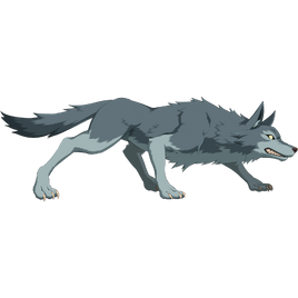 Grey Wolf Sprite Ver1