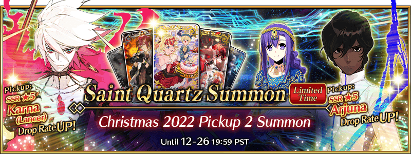 Summon Banner List  Fate Grand Order Wiki - GamePress