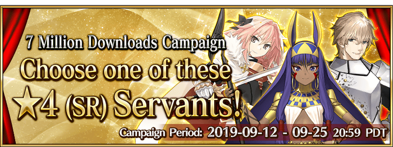 7M Downloads Campaign (US) | Fate/Grand Order Wiki | Fandom 7M Downloads Campaign (US) | Fate/Grand Order Wiki | Fandom