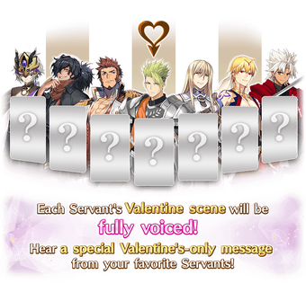 Featured image of post Fgo Valentine 2021 Masters have the opportunity to receive chocolates and gifts