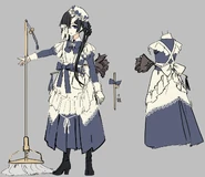 Chiyome Maid Concept.jpg (122 KB) Concept Art by Hiroyama Hiroshi