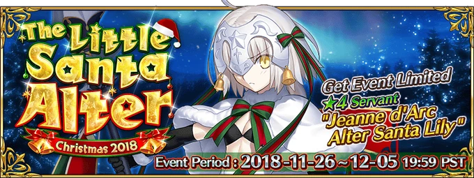 Christmas 18 Event Us Fate Grand Order Wiki Fandom