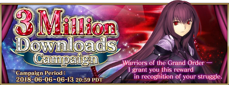 3m Downloads Campaign Us Fate Grand Order Wiki Fandom 3m Downloads Campaign Us Fate Grand Order Wiki Fandom