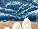 Standing Hard-Boiled Eggs