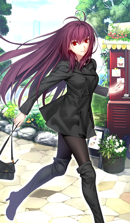 Heroic Spirit Traveling Outfit: Scáthach | Fate/Grand Order Wiki | Fandom