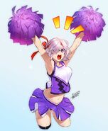 Cheerleader besides Martha by Azusa