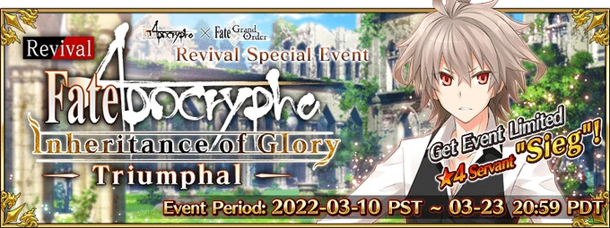 Fate Apocrypha Collaboration Event Revival Us Fate Grand Order Wiki Fandom