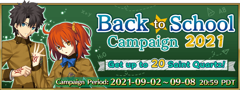 Back To School Campaign 21 Us Fate Grand Order Wiki Fandom Back To School Campaign 21 Us Fate Grand Order Wiki Fandom