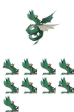 Chibi Dragon (Green, Light Body, My Little Dragon Story)