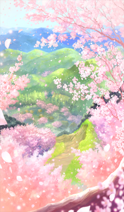 Cherry Blossoms Colored Landscape | Fate/Grand Order Wiki | Fandom