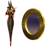 Anubis and mirror