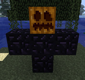 minecraft obsidian golem