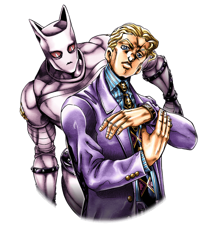 Yoshikage Kira JoJo's Bizarre Adventure Art Killer Queen, killer, purple,  superhero png