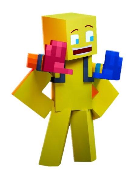 Boxy boo Minecraft Mob Skin