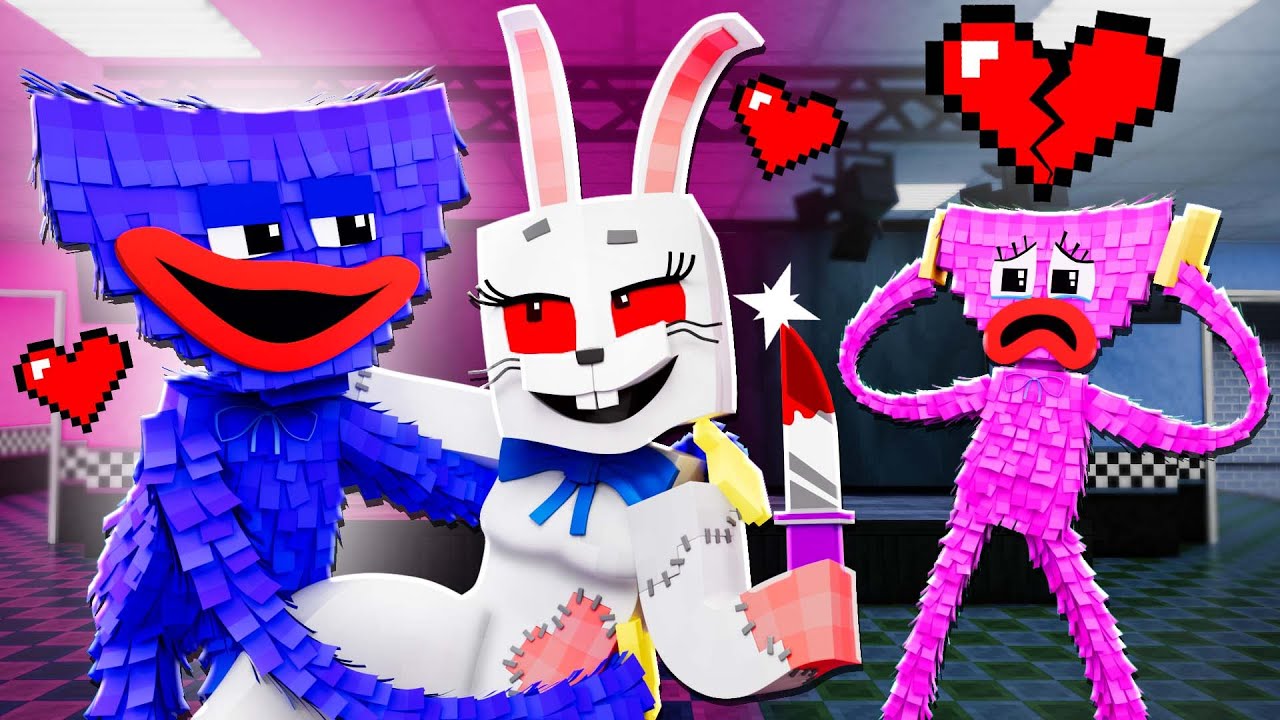 ZomBunny Creations - Vanny loves taking pictures with glitchy boy