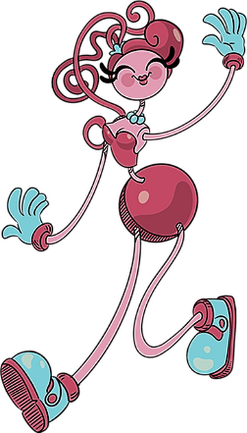 did anyone look at mommy long legs design in the trailer and in