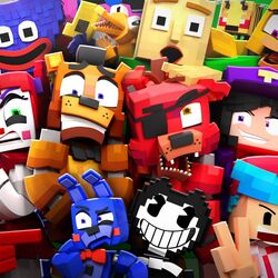 Rainbow friends red Minecraft Mob Skin