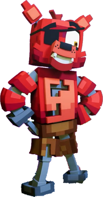 FNaF: Movie - Foxy the pirate Minecraft Skin