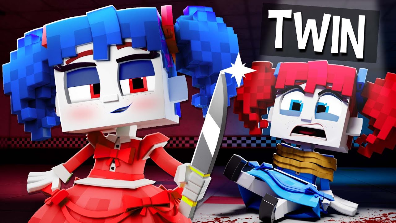PLAYER has a TWIN SISTER With Mask!? - Poppy Playtime Animation