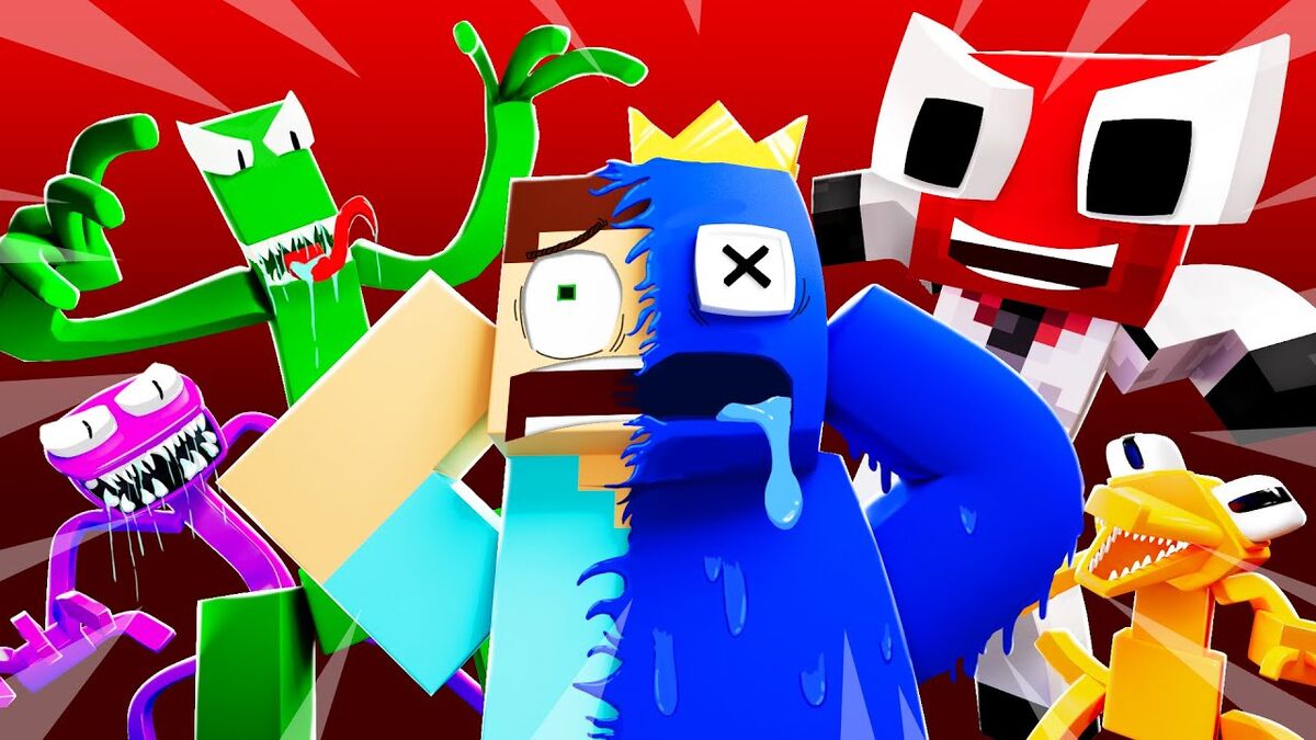 Rainbow Friends But BLUE's BABY!? Roblox Rainbow Friends Animation