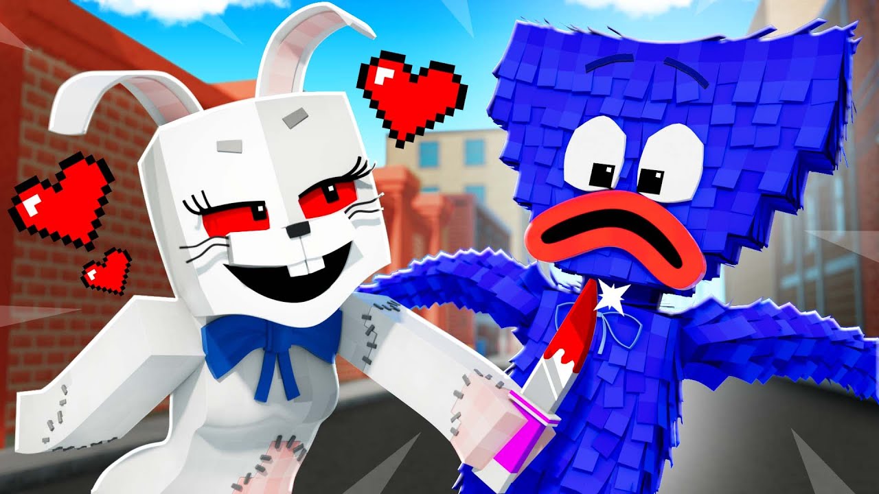 ZomBunny Creations - Vanny loves taking pictures with glitchy boy