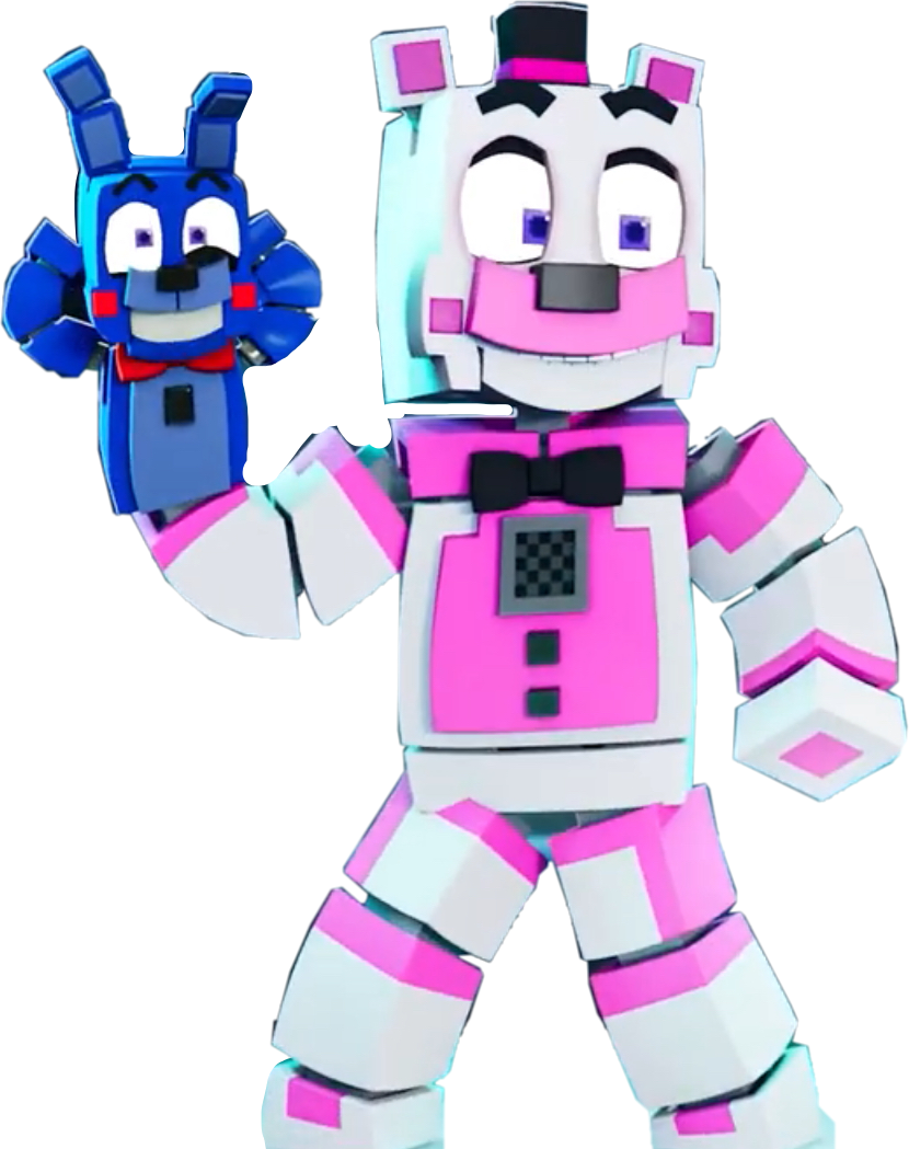 Funtime Foxy And Friends - -Lolbit