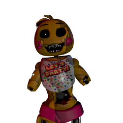 Withered Toy Chica By Fazboggle, HD Png Download , Transparent Png