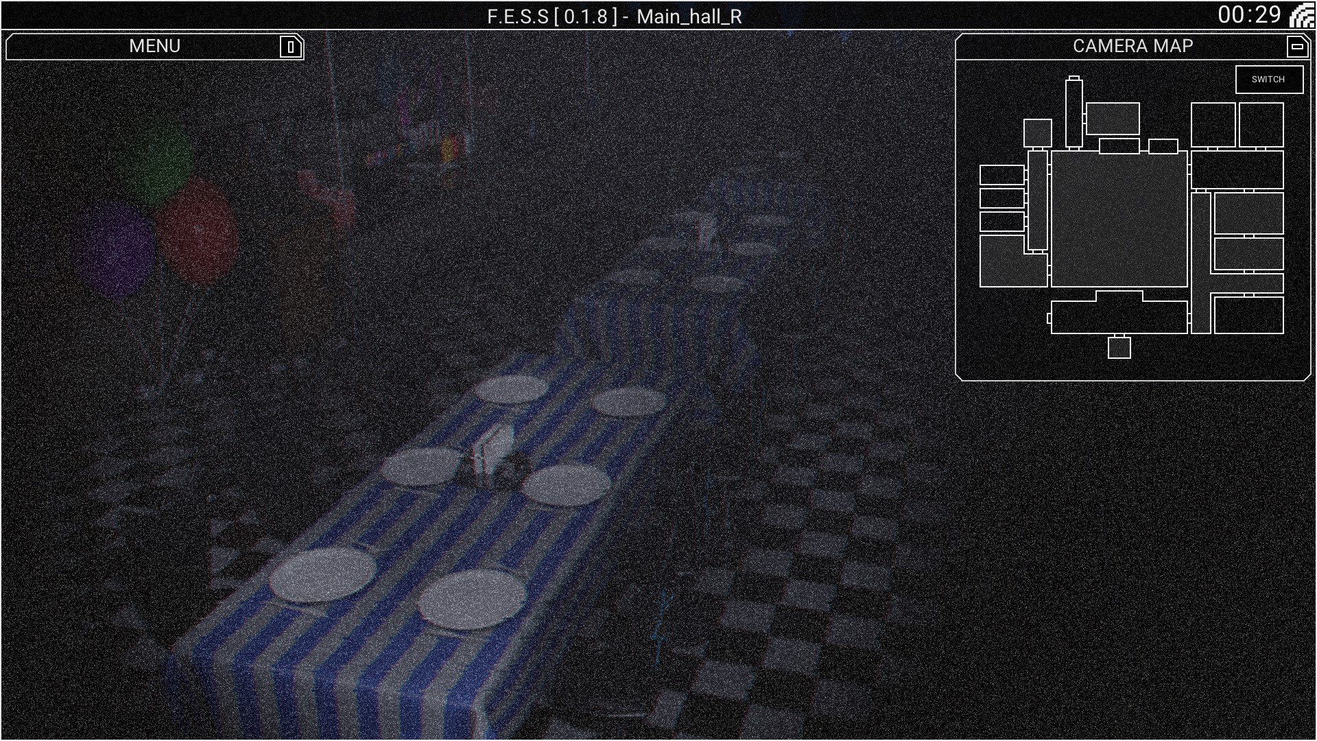 FNAF 1 Camera Map