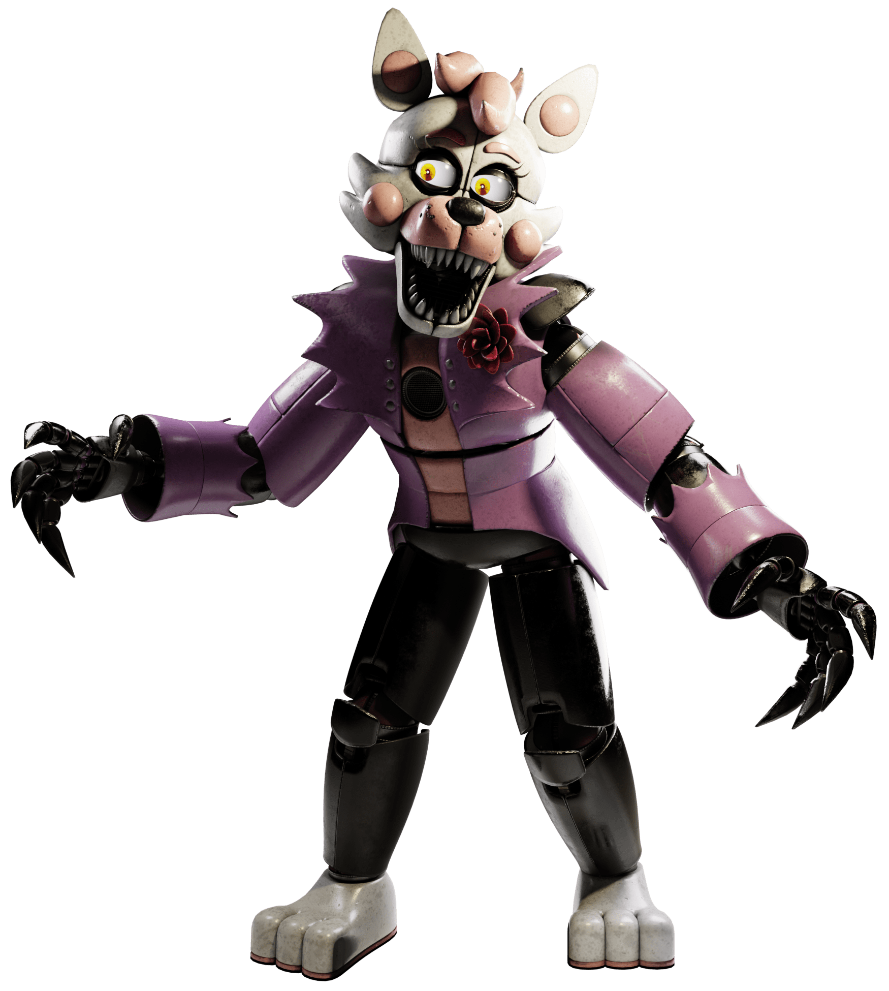 Funtime Foxy By Fnafnations - Fnaf Lolbit X Funtime Foxy, HD Png Download -  702x1054 (#6825309) - PinPng