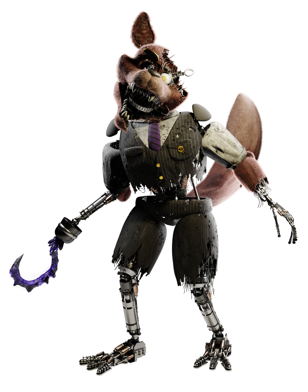 Withered Foxy Fan Casting for Five Nights At Freddy's A Shattered Awakening