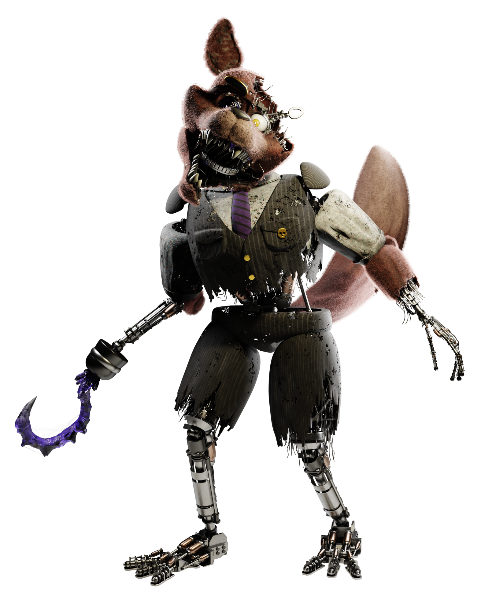 Withered Foxy png images