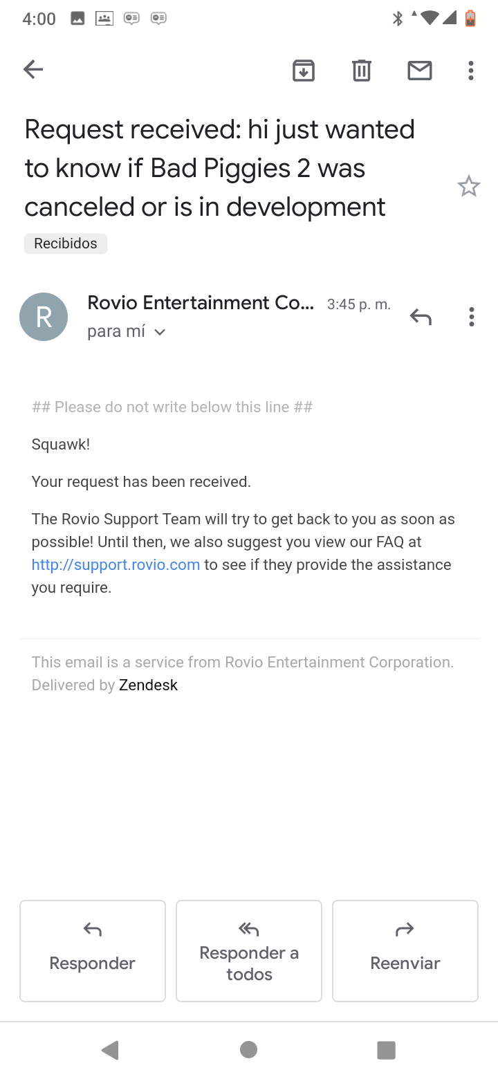 I Wrote An Email To The Creator Of The Bad Piggies 2 Page And She Already Responded Fandom