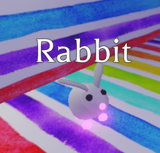 What Should I Name My Neon Rabbit Please Something Cute Or Aesthetic Fandom - roblox adopt me bunny pet