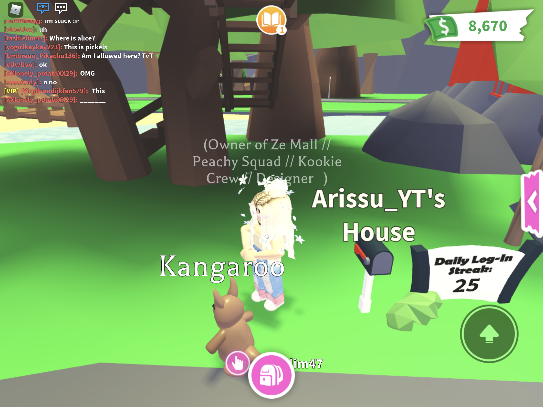 Guys Im Shaking I Met Arisu Alice Fandom - you met her roblox