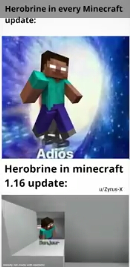 Read It Carefully Fandom - herobrine read the description for his story roblox