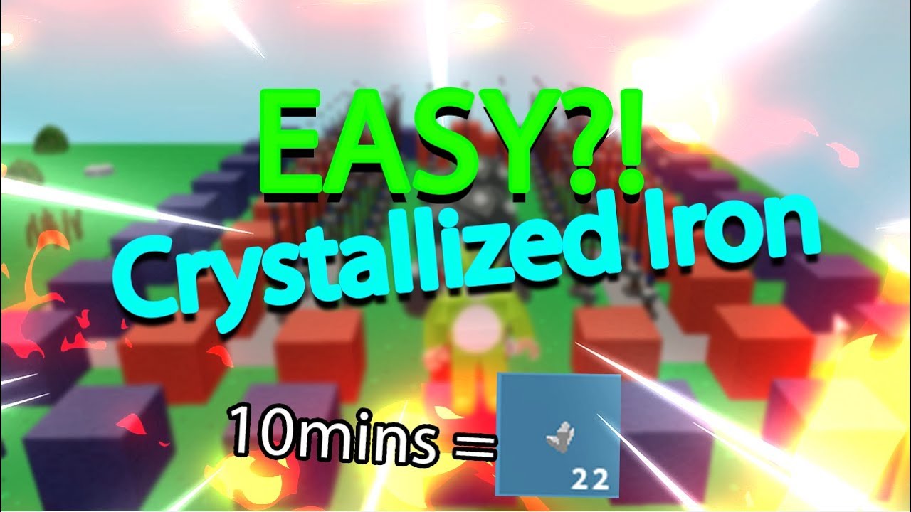 Crystal Iron Farm Fandom - roblox skyblock wiki pearl