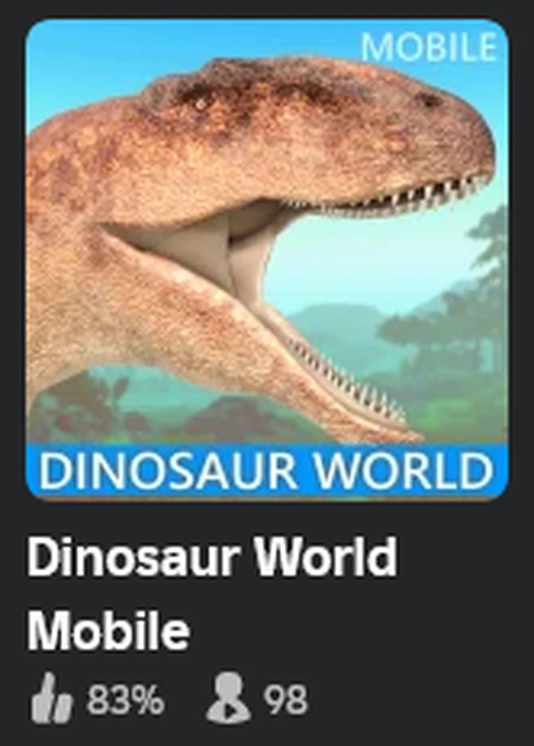 Discuss Everything About Dinosaur Mobile World Wiki | Fandom