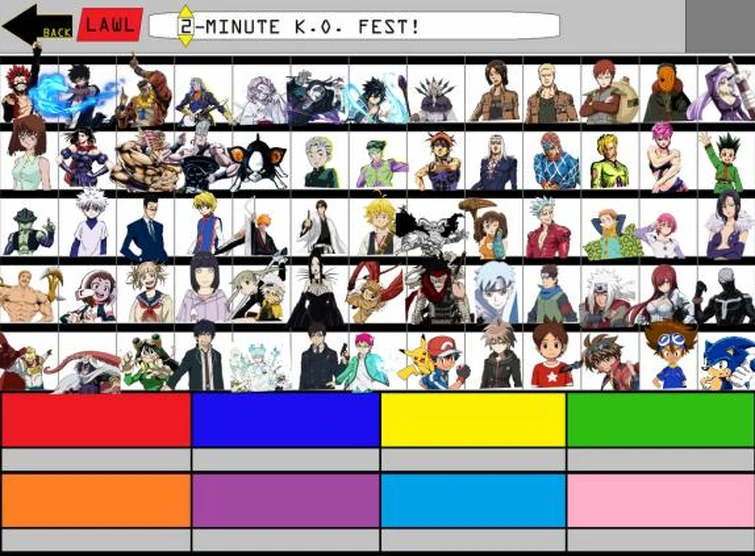 Anime fighting game roster-2 featuring 5 Naruto/Boruto characters | Fandom