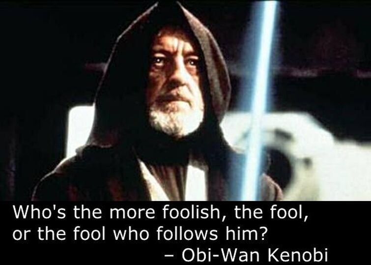 Favourite ObiWan Kenobi quote Fandom