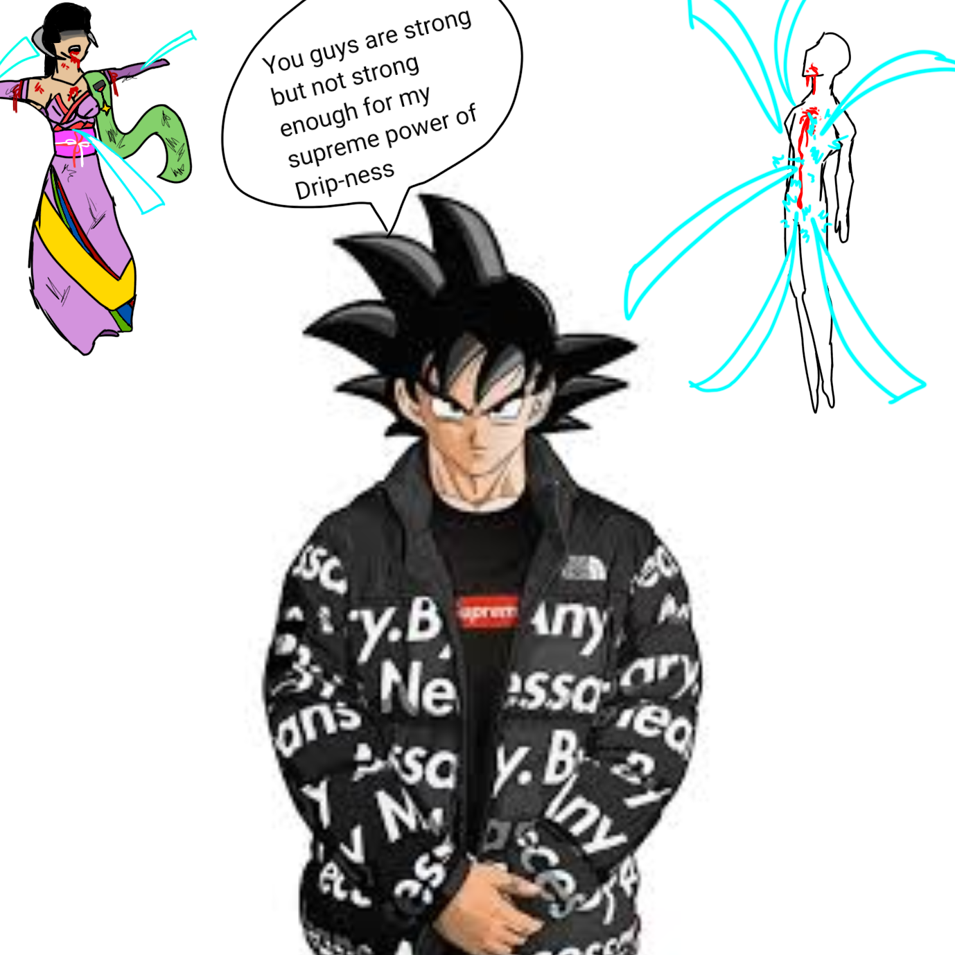 drip Goku vs M.U.I Shaggy : r/PowerScaling