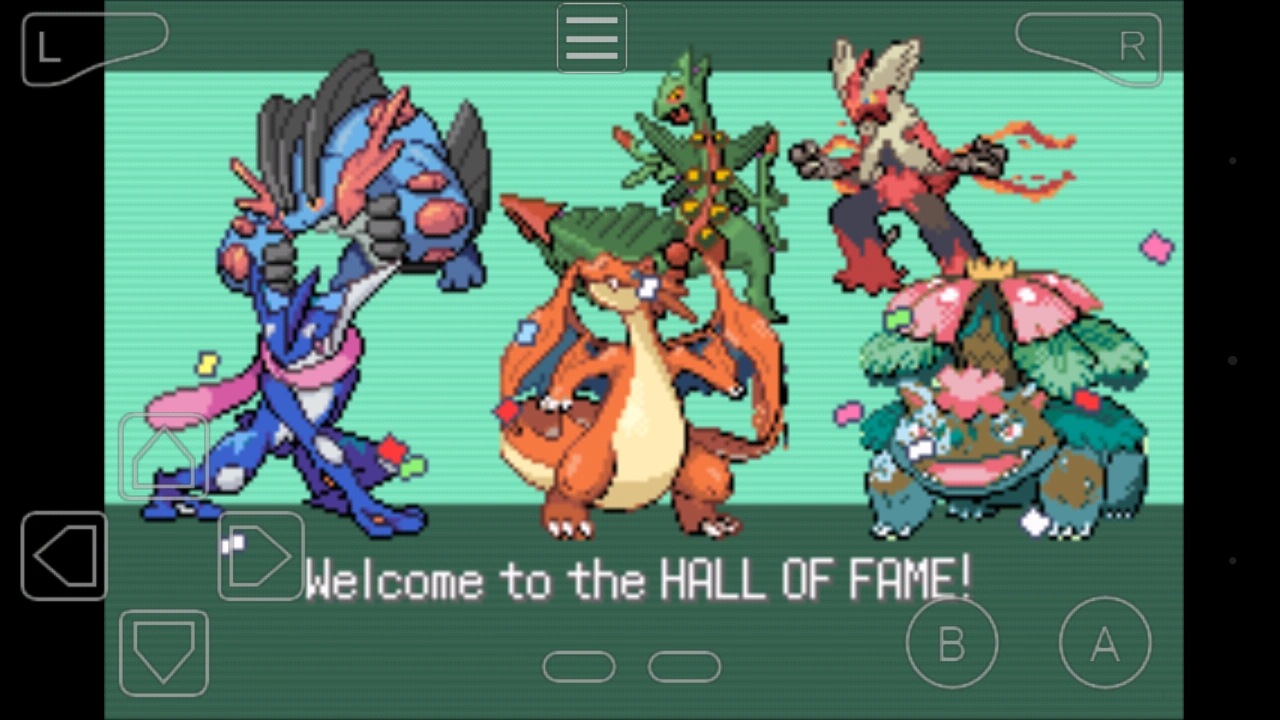 I Finally Defeated Wallace In Pokemon Mega Emerald X And Y And Made It Into Hall Of Fame Fandom