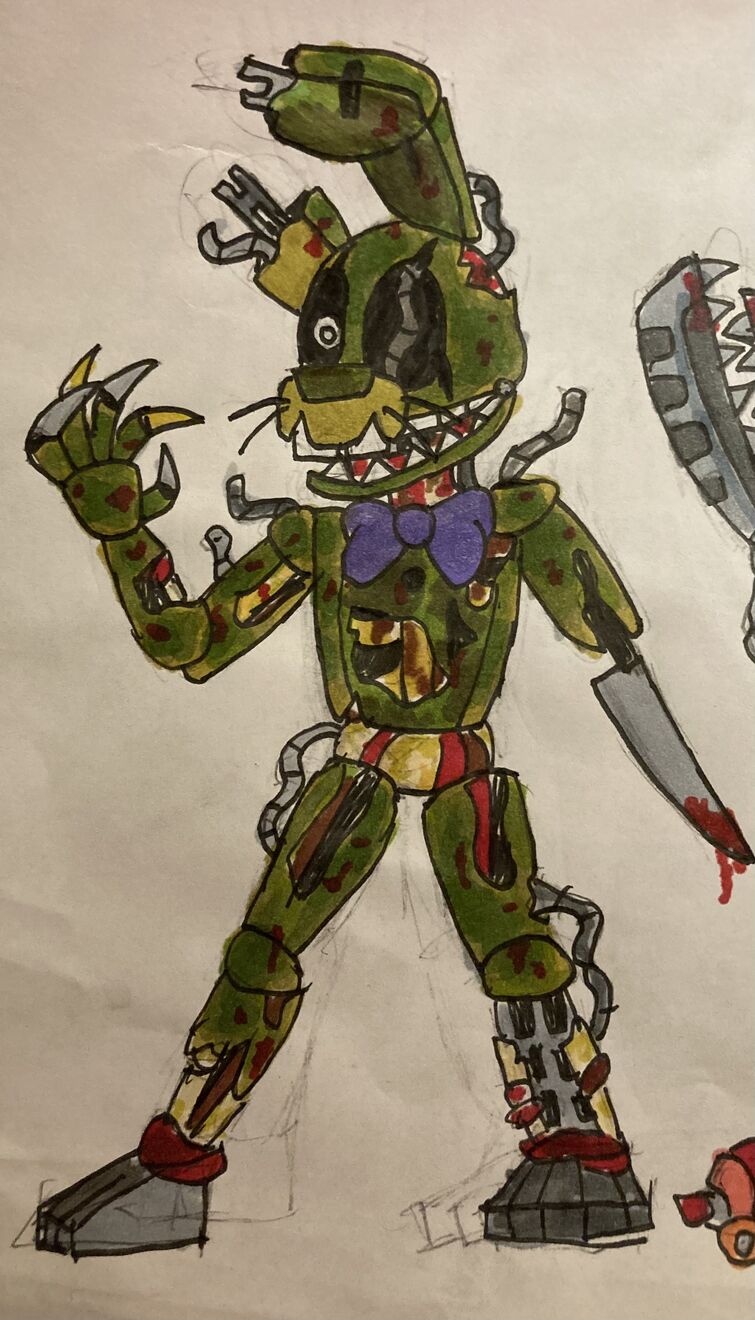 What do you think molten Freddy and scrap baby got up to after