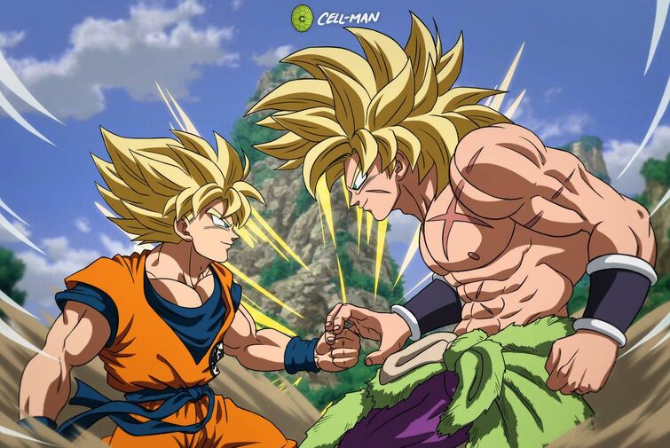 Broly bullied Goku in this fight💀 Follow @dbz.source for daily Posts🌟 * *  * * •••••••••••••••••••••••••••••••••••••••••••••• #vegeta…