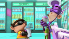 Fanboy and Chum Chum share Frosty Freezy Freezes together...